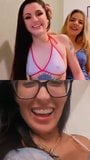 Brazilian lesbians chatting on the webcam snapshot 14