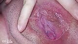 pink pussy with lots of fluffy honey meat snapshot 1