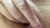 My girlfriend fingering her hairy pussy snapshot 7