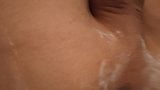 Sloppy close up anal toying with cream snapshot 5