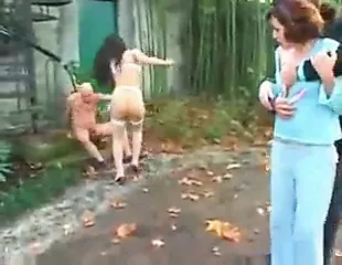 транс на публике порно