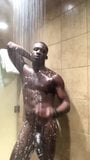 hot black huge cock in the shower snapshot 1