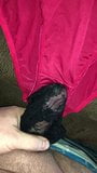 Wanking and cumming over wifes friends panties snapshot 2
