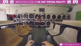 VR BANGERS Sexy housewife teasing you in a public laundry snapshot 8