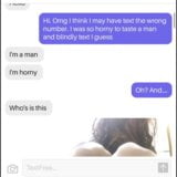 Sissy crossdress hunting str8 cock random SMS snapshot 5