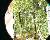 Blonde teen girl from Germany masturbating in the woods snapshot 2