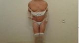 cindy in herr white bride underwears snapshot 8