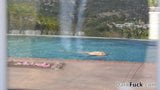 Marica hase toma una bbc junto a la piscina snapshot 4