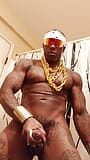 Big Black Hairy Dick Worship Hallelujah Johnson (Solo Cumshot Stroking Big Black Hairy Dick) snapshot 15