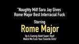 Naughty Milf Sara Jay Gives Rome Major Best Interracial Fuck snapshot 1