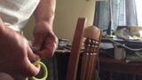 Long foreskin + rubber toy + chair back - part 1 snapshot 5