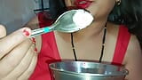 Today I applied cream to my brother-in-law's penis and sucked it a lot. By Your Salu Bhabhi snapshot 3