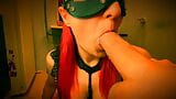 Cool blowjob from a beauty with red hair, she likes to give a blowjob so much that she is ready to suck it for days snapshot 17