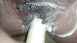 Neetu bhabhi fucking itself with cucumber. during bath. snapshot 13