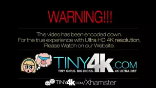 Free watch & Download 4K HD - Tiny4K Tiny teen Kristina Bell swallows cock