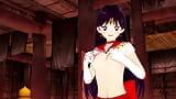 Sailor Mars masturbiert mit Liebeseiern – 3D-Hentai snapshot 5