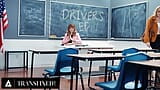 TRANSFIXED - Bickering Rivals Erica Cherry & Whitney Wright Have ANGRY SEX During Driver's Ed Class snapshot 2