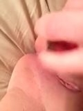 Short video of Abbie using a dildo snapshot 2