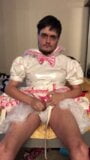 Pvc-Sissy-Atemspiel-Masturbation snapshot 1