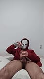 Masked guy tries out a fleshlight for the first time snapshot 5