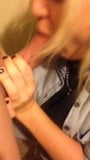 clothed blonde wife BJ snapshot 6