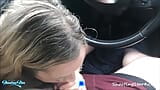 BlowJob CIM & Swallow for Stranger in car snapshot 9