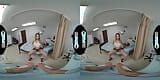 Wetvr sexy loira se esgueira no quarto para clínica de creampie em vr pornô snapshot 6