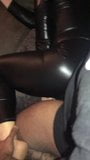 Anal Fuck in Latex Catsuit snapshot 6