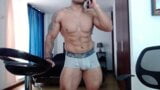 latin muscle cumshow snapshot 1