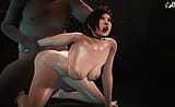 Ada Wong follada duro por el entrenador snapshot 1