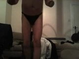 Stripping out of my Thong snapshot 1