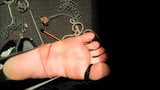 self foot torture session 03, falaka, bastinado snapshot 3