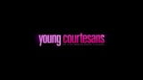 Young Courtesans - Karolina Geiman - Courtesan playing and fucking snapshot 1