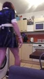 Sissy Latex Maid Lucy gets Pegged In Chastity snapshot 1