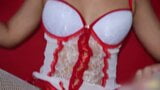 Sexy nurse in lingerie outfit dry humping, teasing, edging him - tease and denial snapshot 12