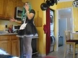 Sissy Maid Michelle Cooking Breakfast snapshot 10