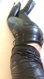 The tight feeling of my new leather pants I snapshot 8