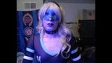 Sexy Hot Blue Cheerleader (webcam view) snapshot 19