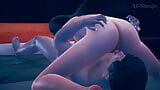 AI Shoujo Japanese beauty Aria in realistic 3D animated 69 sex UNCENSORED snapshot 2