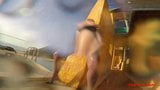 Sexy mature Red XXX masturbates outside by the pool snapshot 8