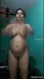 Desi boudi bumpy Bhabi boobs show snapshot 2