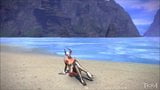 Tera: Castanic Whore Dancing on the Beach High Quility snapshot 1