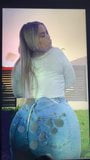 Hot Thick Blonde PAWG in Jeans Cum Tribute 3 snapshot 8