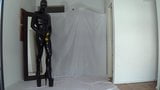 Latex - Boots heels - yellow penis snapshot 9