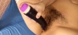 hairy pussy and dildo snapshot 3