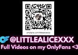 Asian 18 year old babe striptease OnlyFans leak littlealicexxx snapshot 5