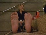 blond sexy long sweaty toes  snapshot 7