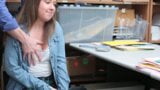 Chubby Teen Brooke Bliss Caught Shoplifting And Fucked Hard snapshot 10