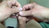 Saturday foreskin - orange ball plus 17 ball bearings snapshot 2