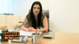 POV - Aleska Diamond, salope espagnole, te baise au bureau snapshot 3